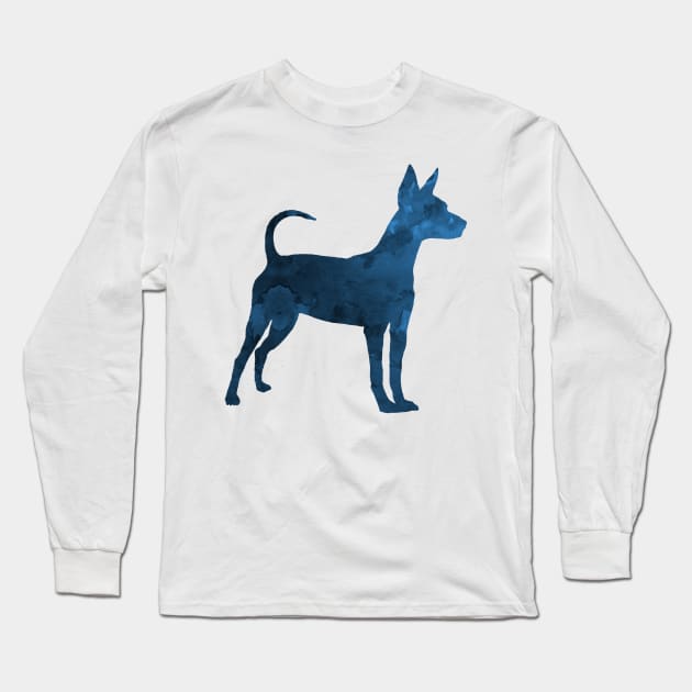 Miniature pinscher Long Sleeve T-Shirt by TheJollyMarten